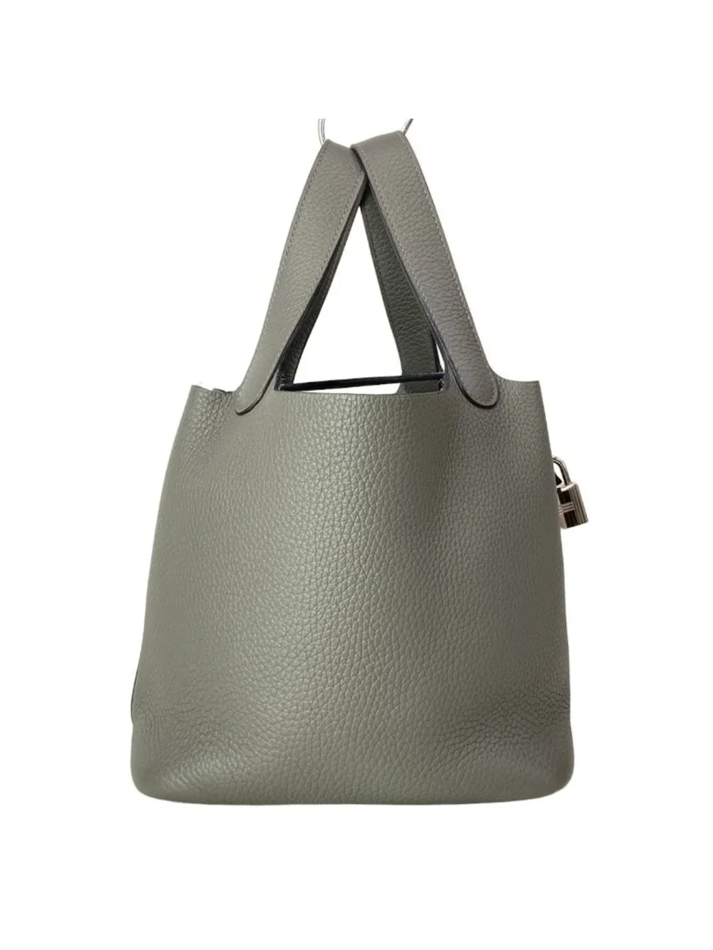 Hermes Handbag Picotin Lock PM Grimeia Silver